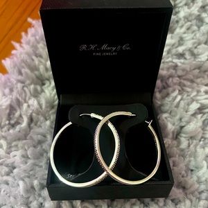 R.H Macy and Go in the box sterling silver
